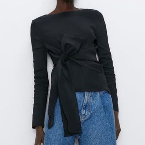 Zara Tied Top